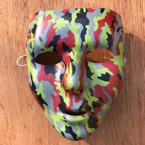 Face Mask Camo multi colored